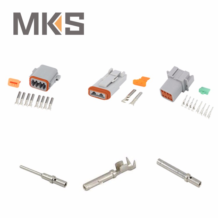DTM06-4S electrical deutsch C cavity blocked connector