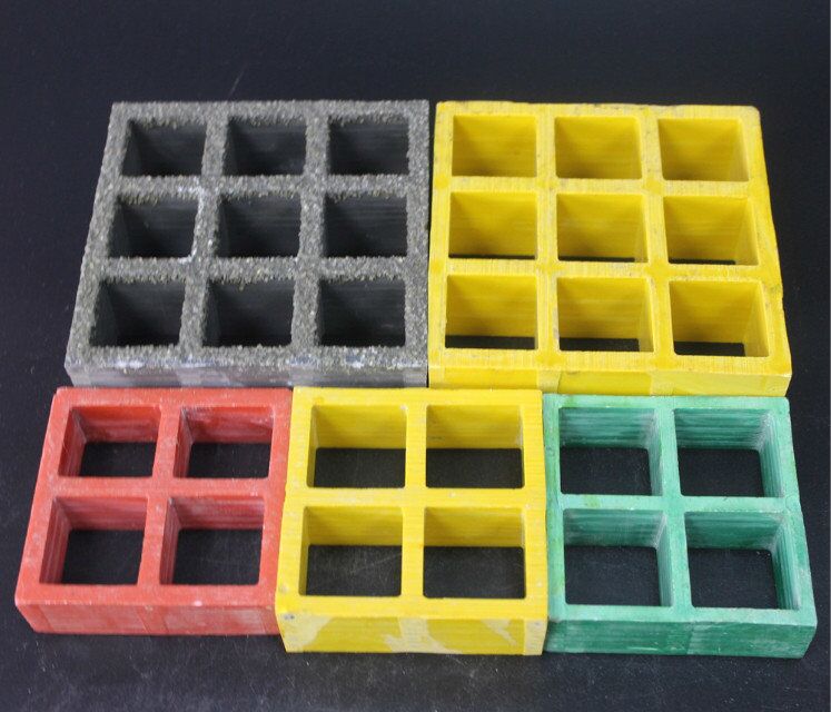 plastic grid mesh fire resistant frp grating plastic grids