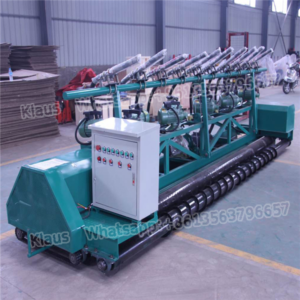 3-8m Working Width Electric Type Road Construction Concrete Roller Pavement Leveling Machine With Vibrators