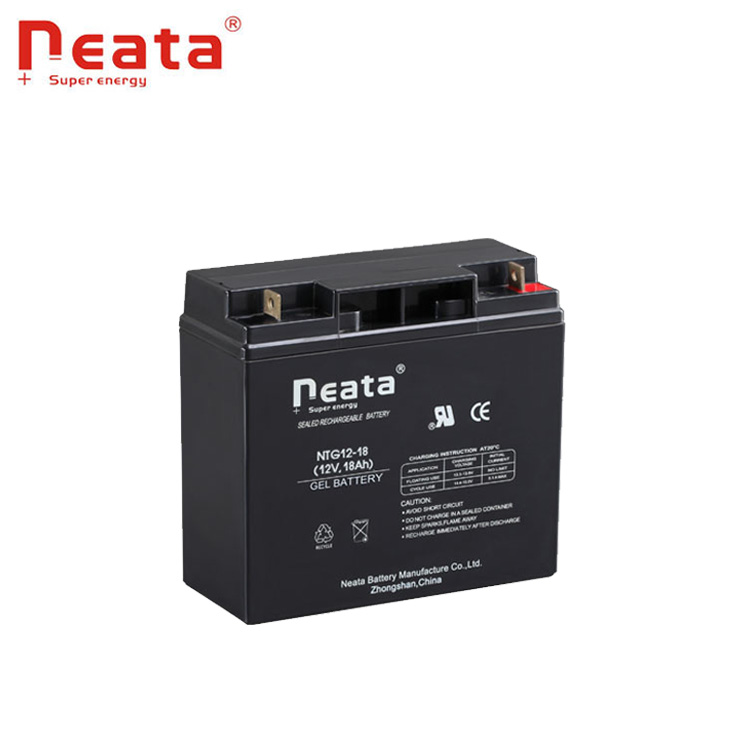 12v 18ah lead acid solar rechargeable battery for surveillance cameral CCTV