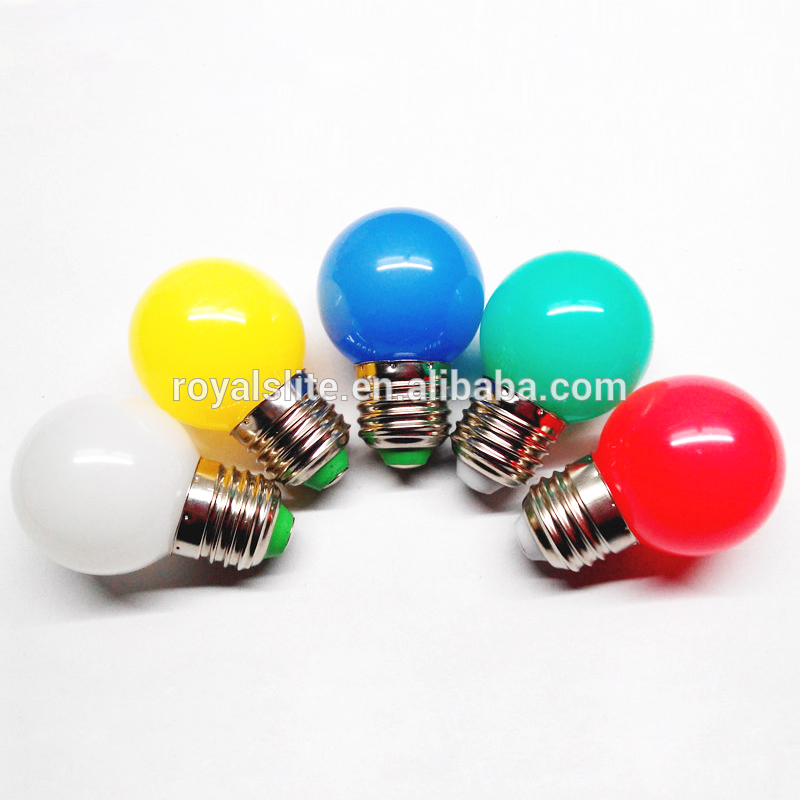 E27/B22 5w RGB LED Global Color Bulb