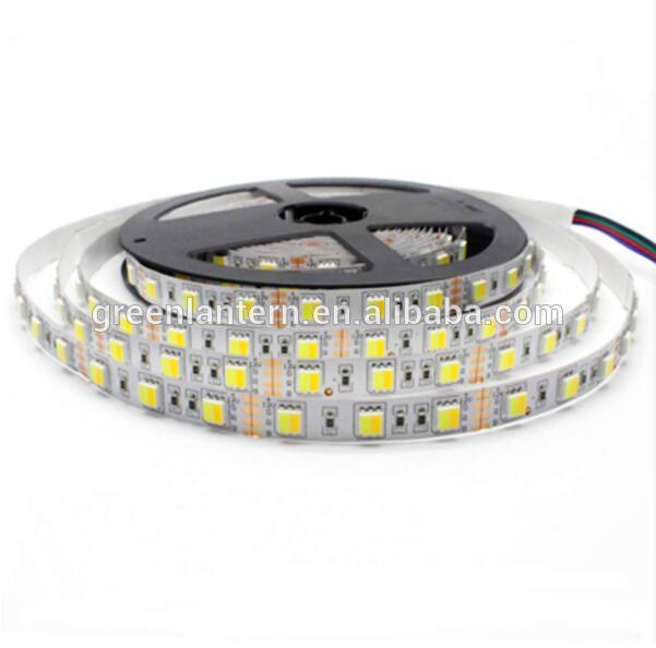 NEW 5050 Double color led strip 5M 60LED/m DC12V white and warm white two color temperature led tape Light