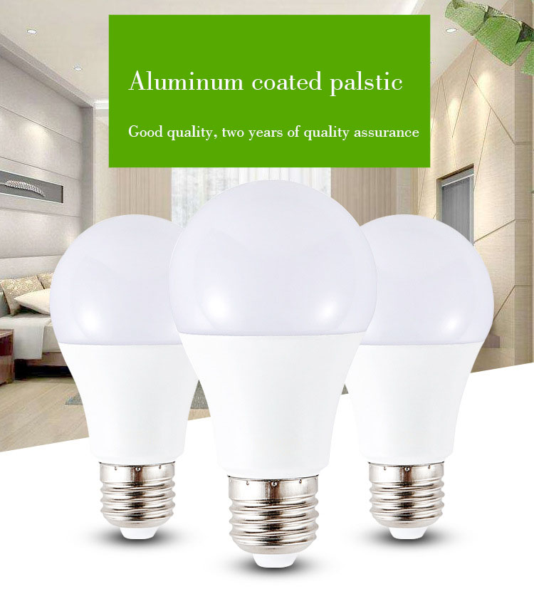 2019 hot sale  Plastic cladding aluminum 2 years warranty best quality Wholesale  12w  lamp High lumen led lighting bulb