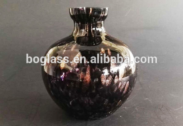 new design glass vase for wedding decoration