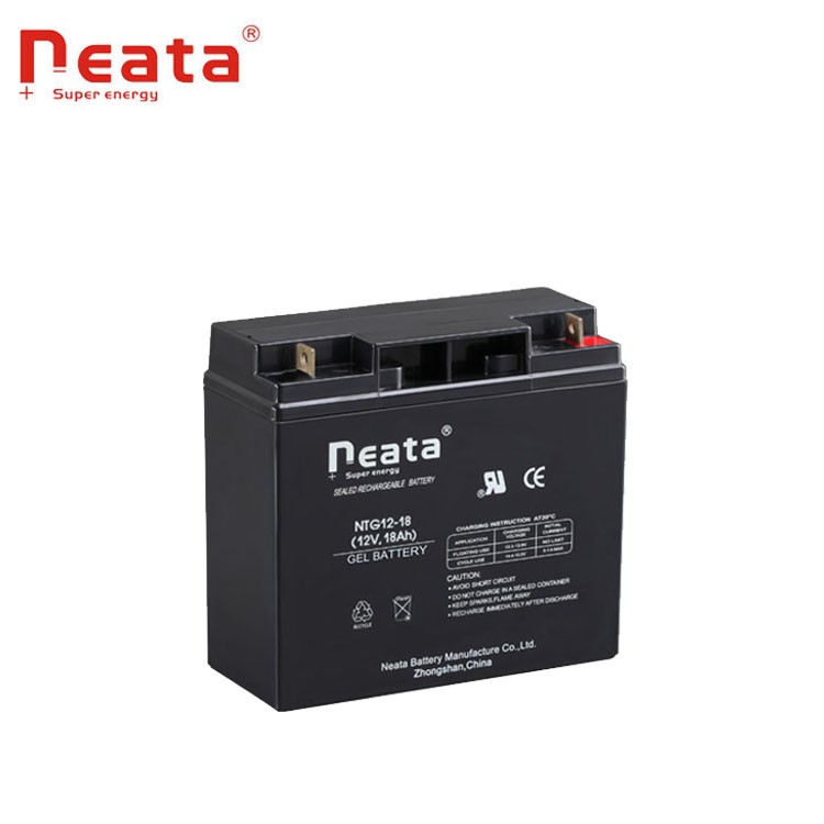 12V18AH deep cycle energy storage batteries for solar panel use