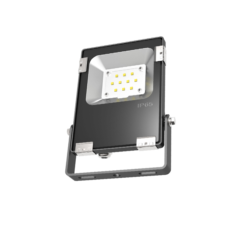 IP65 Waterproof Indoor and Outdoor Aluminum Lighting 10W Dimmable Led Flood Light in Shopping malls Parking lots Sports fields