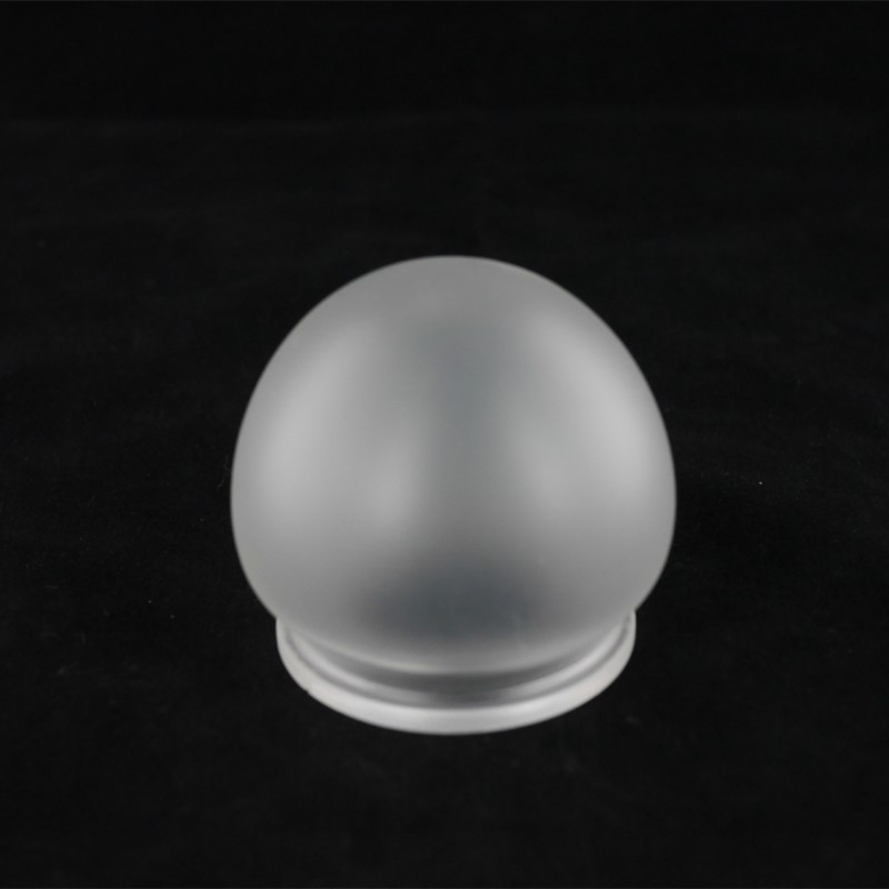 China Supplier Bown Frosted Borosilicate Pyrex Glass Lighting Cover