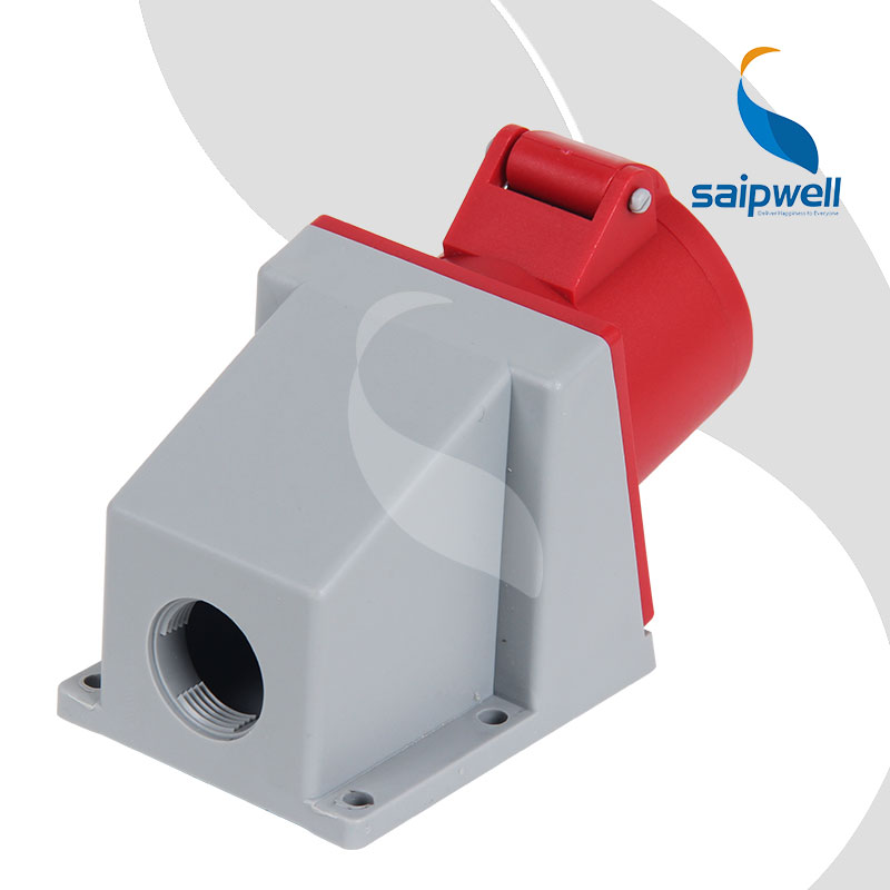 Saipwell / Saip Industrial plug&socket 16A/32A/63A/125A,2P+E,3P+E,3P+N+E,110V,220V,380V electrical