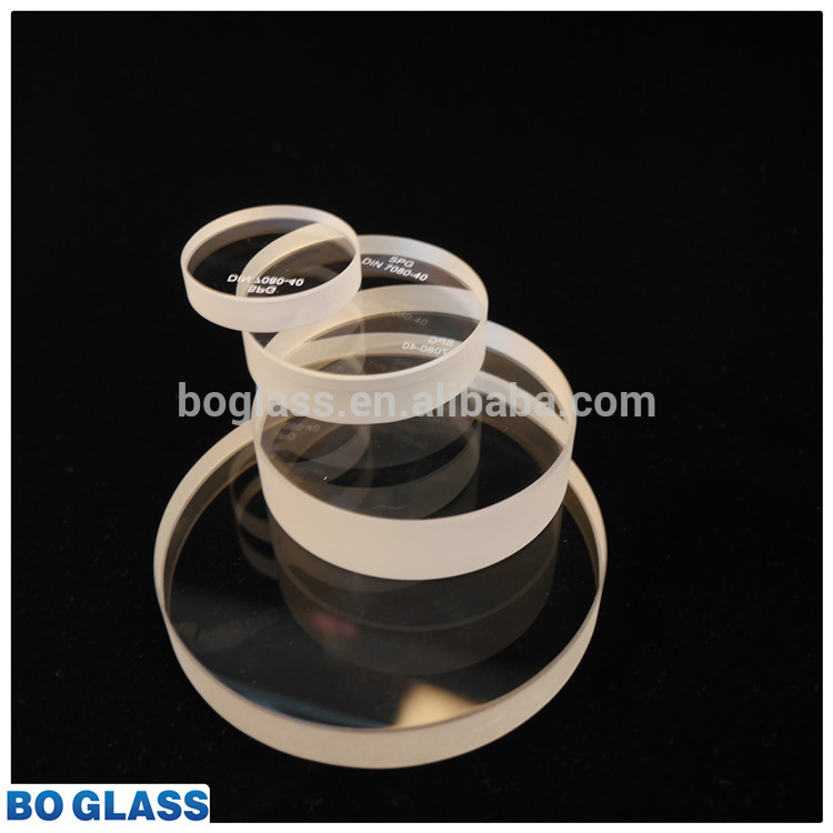 Customized Clear Sapphire Glass Plate/Rod Cylinder Lenses circular optical glass sapphire window