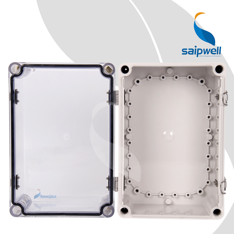 SAIPWELL J 280*190*180mm Transparent High Lid Waterproof Cable Box