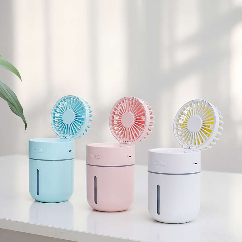 Portable Mini Usb Humidifier Small Humidifier Fan Ultrasonic Humidifier