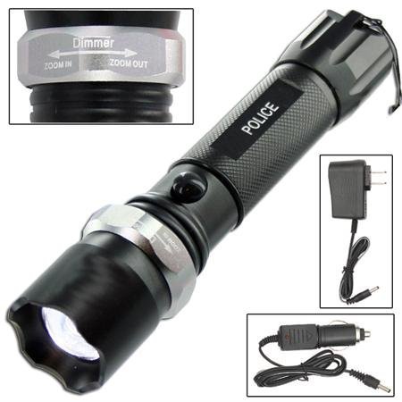 Factory Wholesale High Power Police Tactical LED Flashlight Long Focus Rechargeable Flashlight Torch