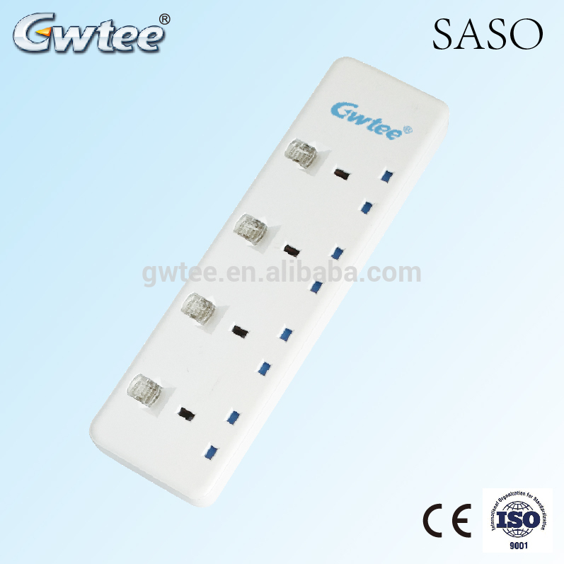 2016 Hot products CE ROHS Certificates master slave power socket GT-6213