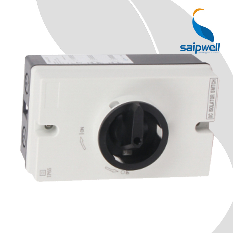 SAIP/SAIPWELL High Quality 600V 25A Custom DC Battery Isolator Switch