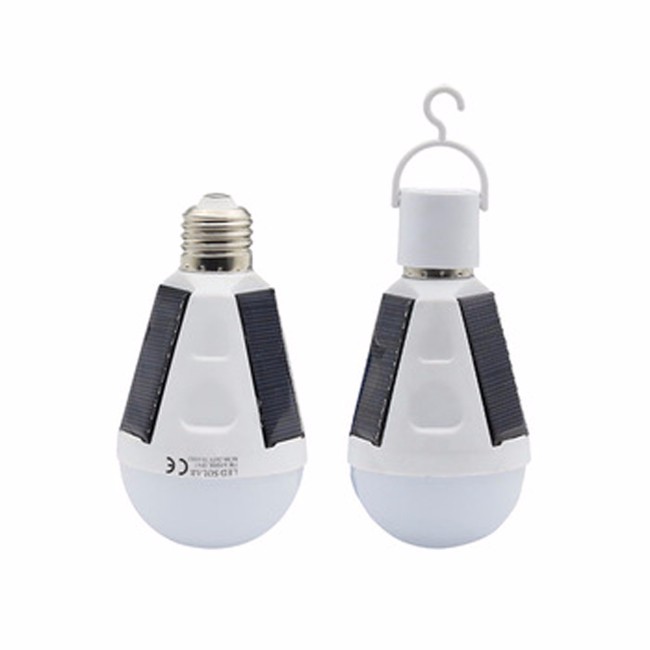 Xiamen factory LED solar emergency light bulb and LED bulb lamps with battery