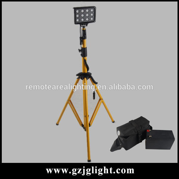 long range 36W exterior lighting mobile led light rescue devices security light LED on tripod stand