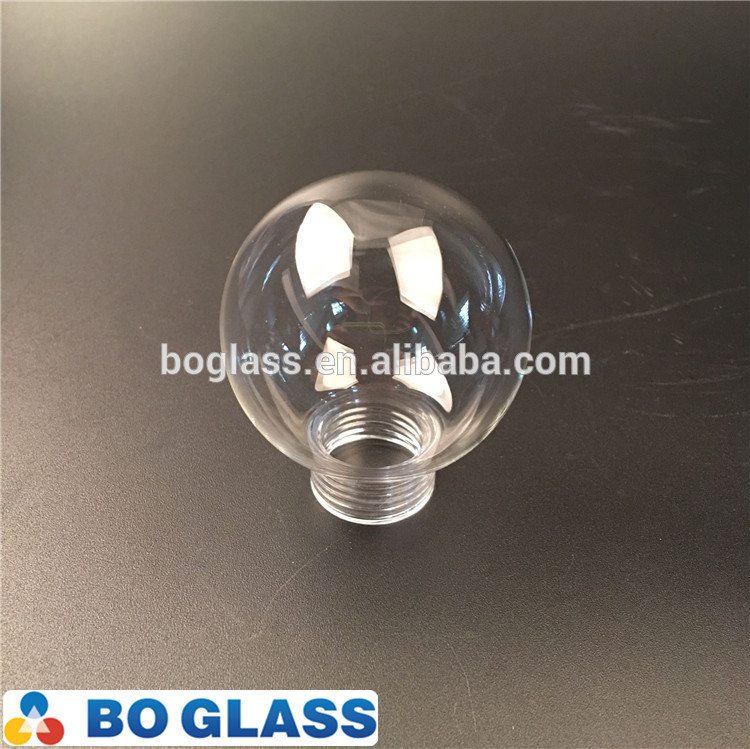 Clear G9 led bulb cover for indoor lighting