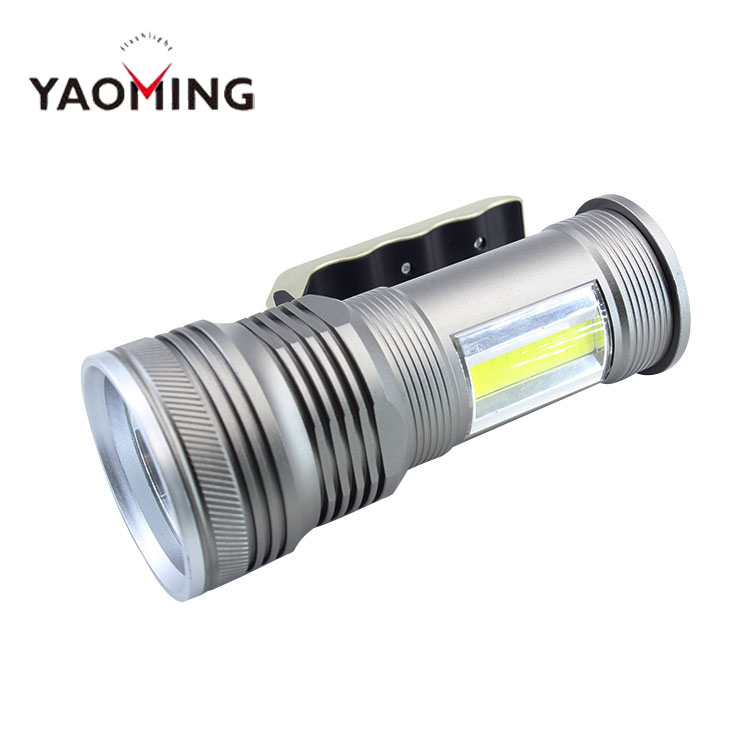 18650 Battery Rechargeable COB Camping Flashlight LED Lantern with battery charger car charger