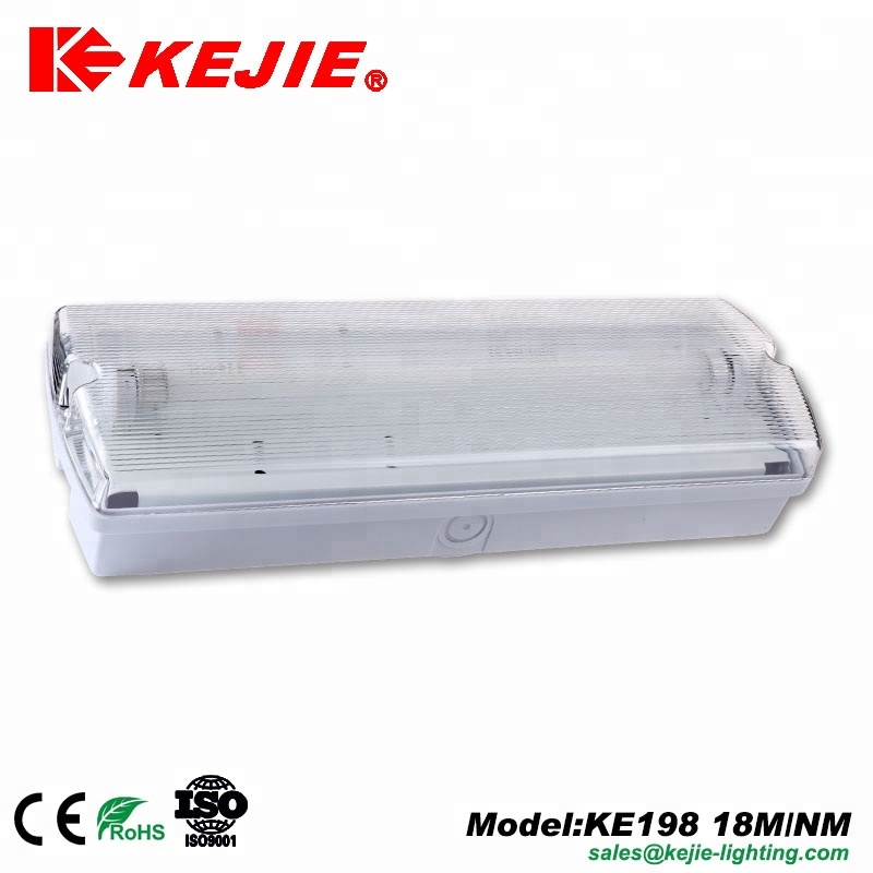 KE198 IP65 T5 8W fluorescent tube waterproof emergency bulkhead light