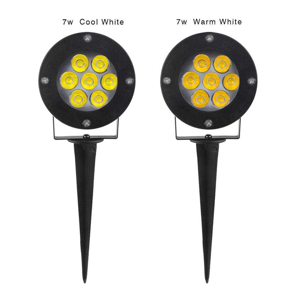 Outdoor AC85-265V LED Lawn 7W Spike Waterproof IP65 Landscape Garden Light