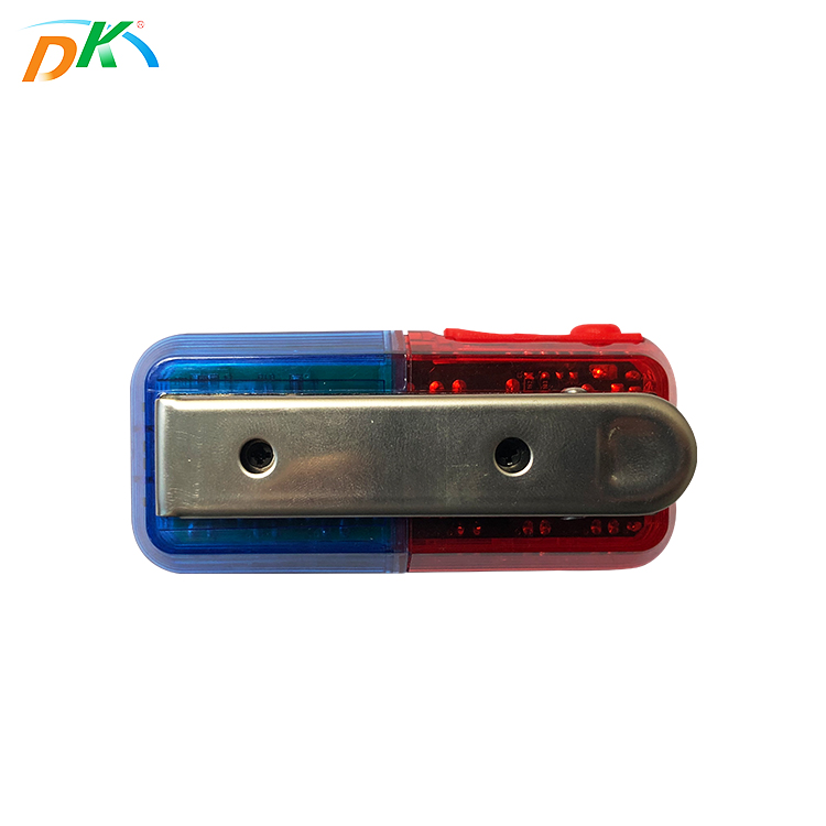 DK Red Blue Flashing Led Shoulder Light For Traffic Police Manufacturer