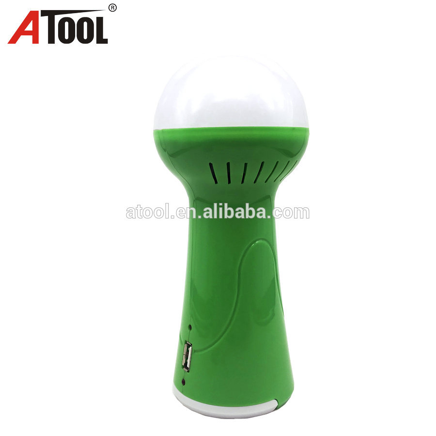 7w 1200mah lead-acid battery mushroom lamp candle lantern lanterna with led recharregavel