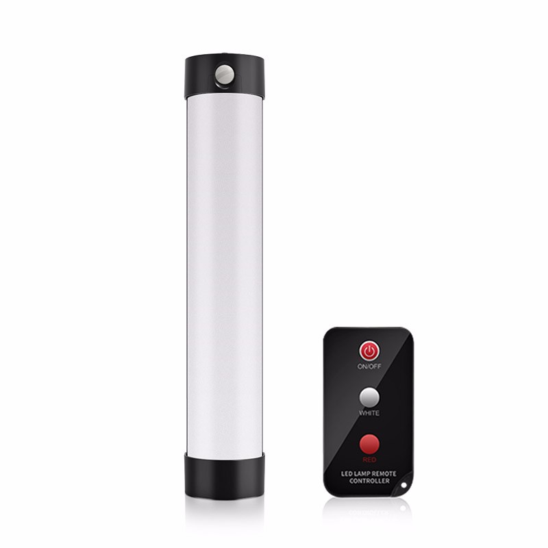 IR Remote Control Lithium Battery Type Portable Magnetic Handheld Car Emergency LED Tube Light