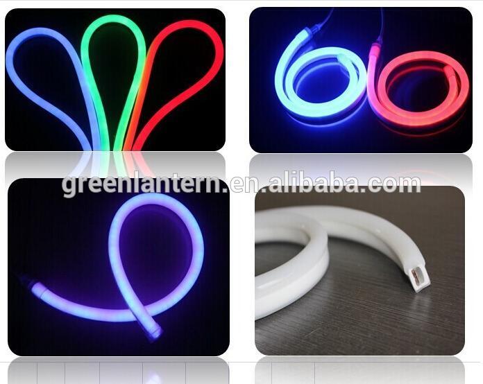 120 Volt RGB Color Changing LED Neon Rope Light