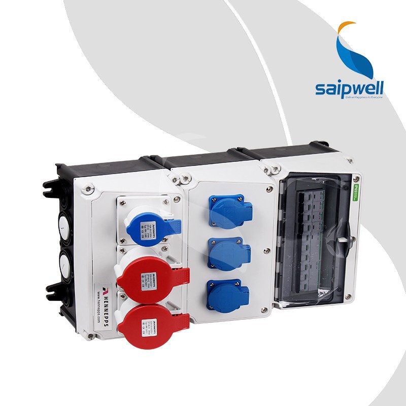 SAIP/SAIPWELL New Waterproof Socket Box/Control Box/Power Distribution Enclosure