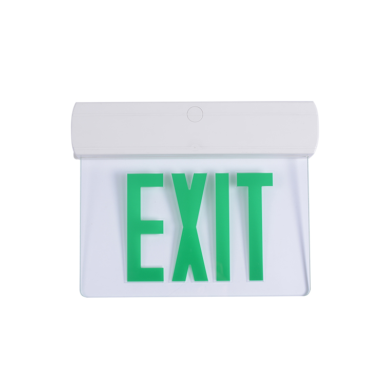 North American standard Green Red LED Emergency Exit Sign Light