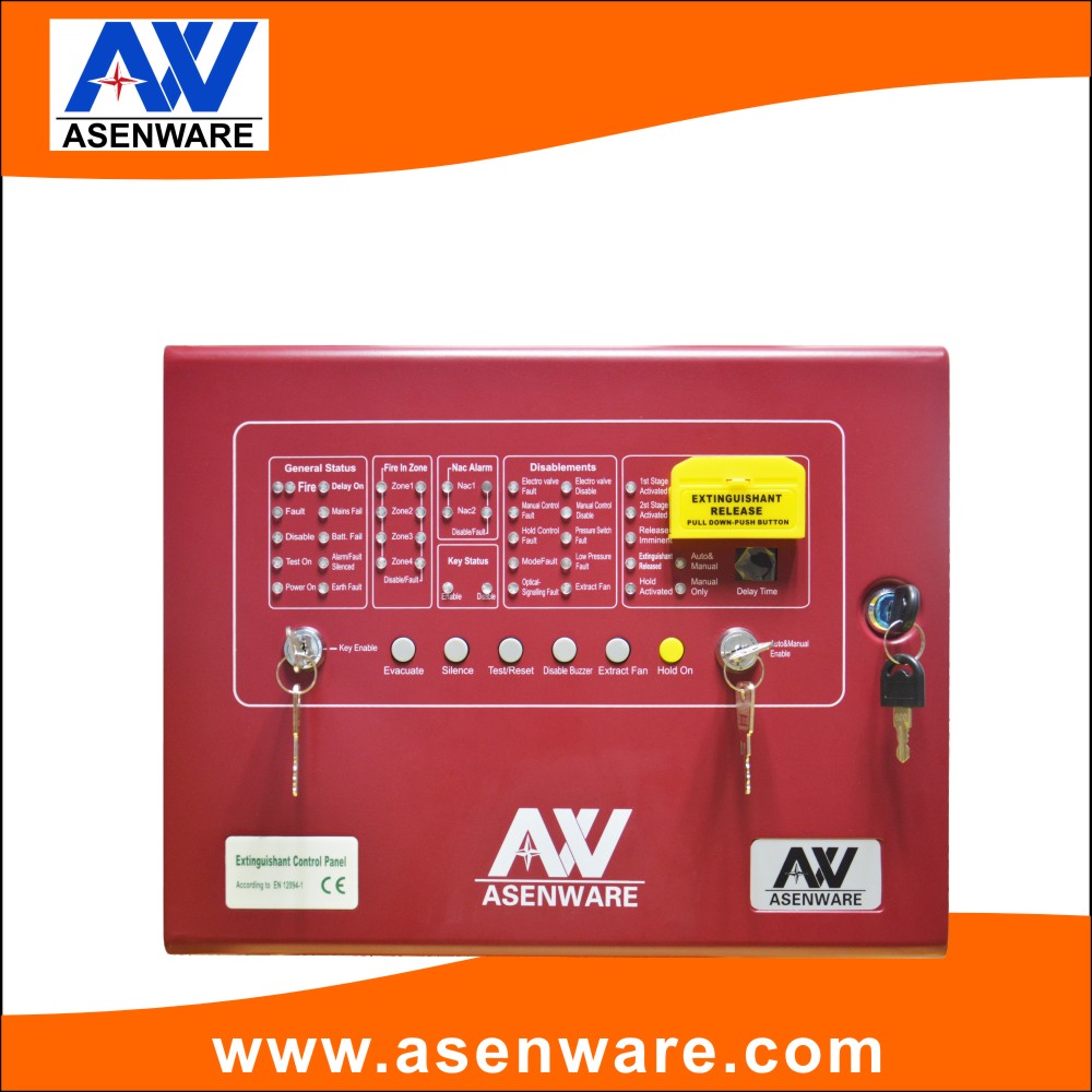 Automatic Gas fire suppression systems Control Panel