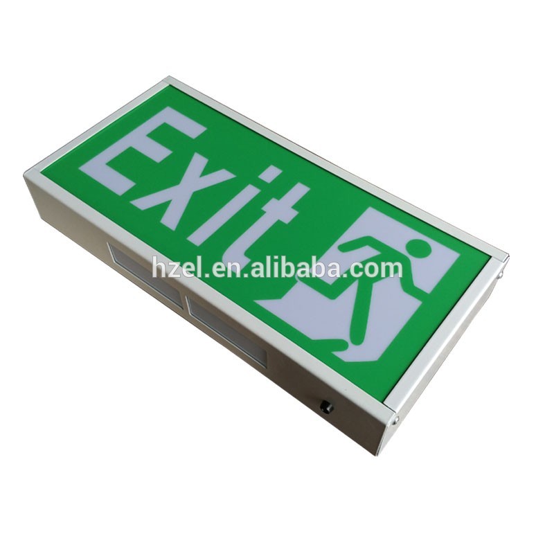 6W Rechargeable Ceiling LED Emergency Lighting Exit Sign Lighting