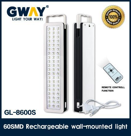 rechargeable led emergency lights led lamps 9w with remote control for home