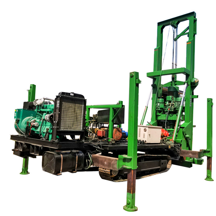 china deep water well 500hp drilling rig/hydraulic core drilling rig/portable drilling rig prices