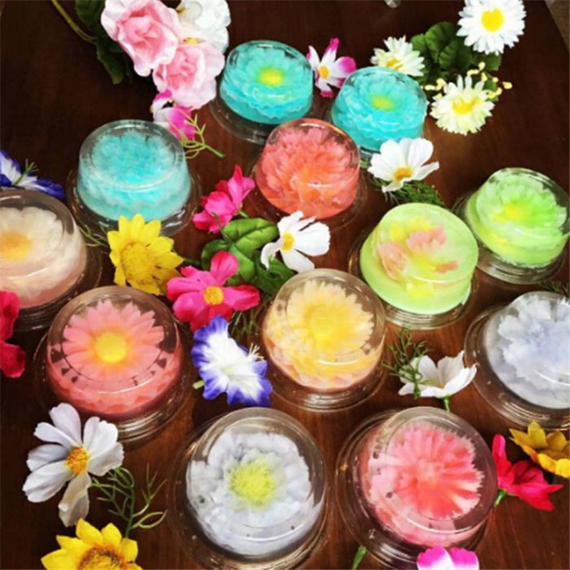 New 11 Pcs/Set 3D Jelly Pudding Flowers Art Tools With Stainless Steel Pastry Nozzles Syringe Cakes Gelatin Tool