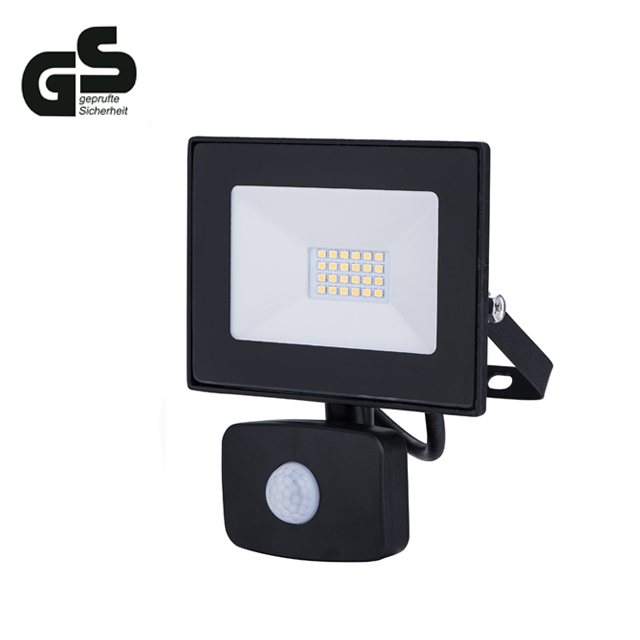 GS Waterproof Aluminium LED FloodLight 10W 20W 30W 50W 100W 400W outdoor LED Flood Light with pir sensor