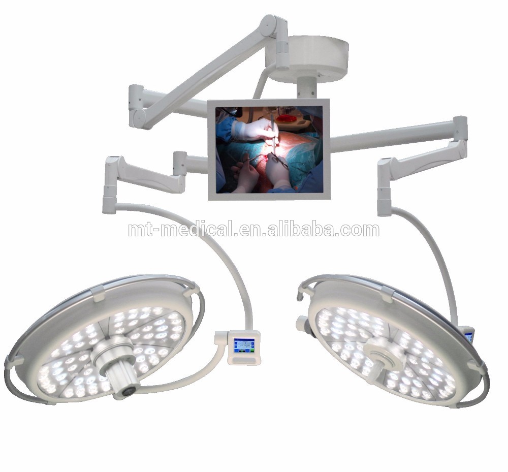 Standard Color Temperature Double Dome Function LED Surgical Light Shadowless Operation Light