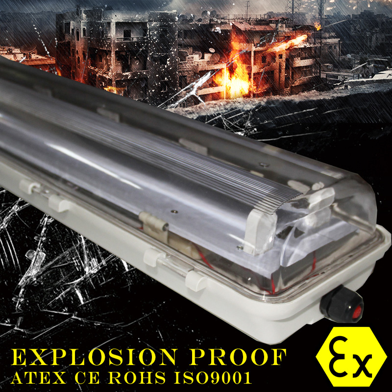 explosion proof linear light  waterproof and dustproof class IP66