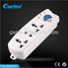 hot selling universal 3way outlet power strip extension cord socket