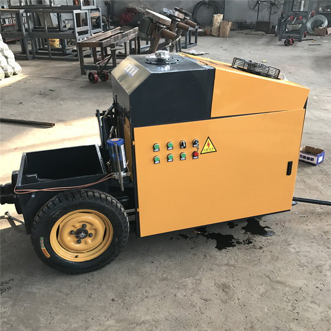 China supply small double cylinder trailer concrete Delivery Pump