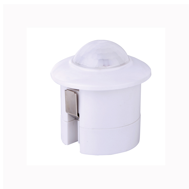 Recessed flush ceiling mounted infrared sensor switch 360 degree PIR motion sensor for light control (PS-SS111)