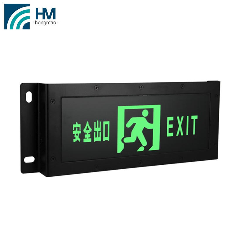 High quality IP65 Indoor outdoor stainless steel emergency exit sign