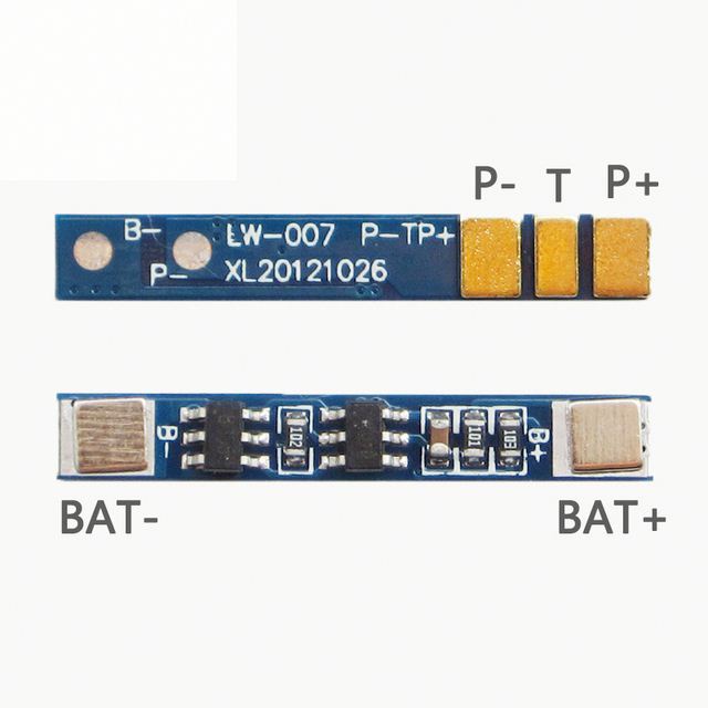 1S 3.7V Lithium Battery Protection Board Polymer Over Charge Discharge Li-ion lipo Protect Module BMS PCM PCB