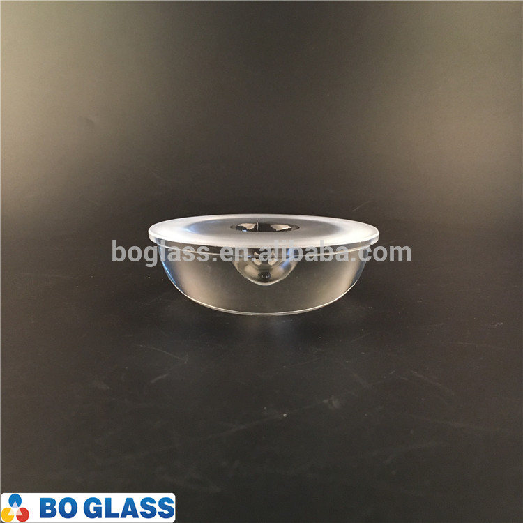 COB led street light glass lens