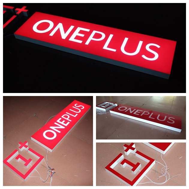 OEM customized outdoor advertising display Front lit epoxy resin channel letter led illuminated letter resin led sign board