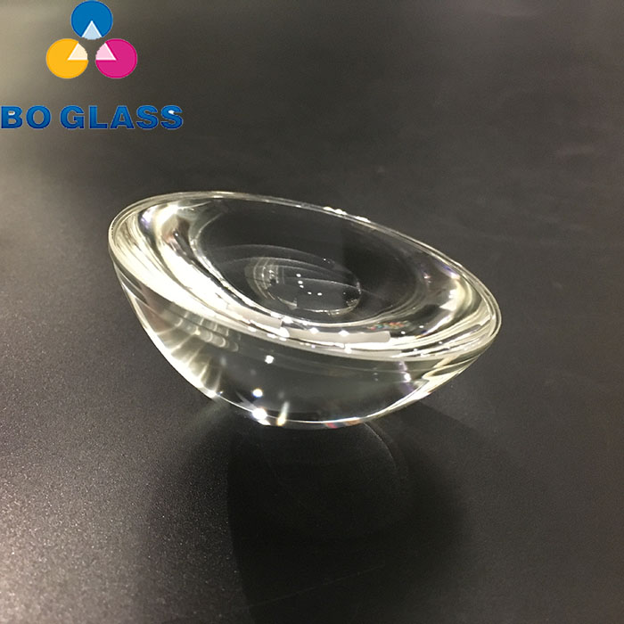 Molded Pressed Customized Tempered Light Led Glass Lens