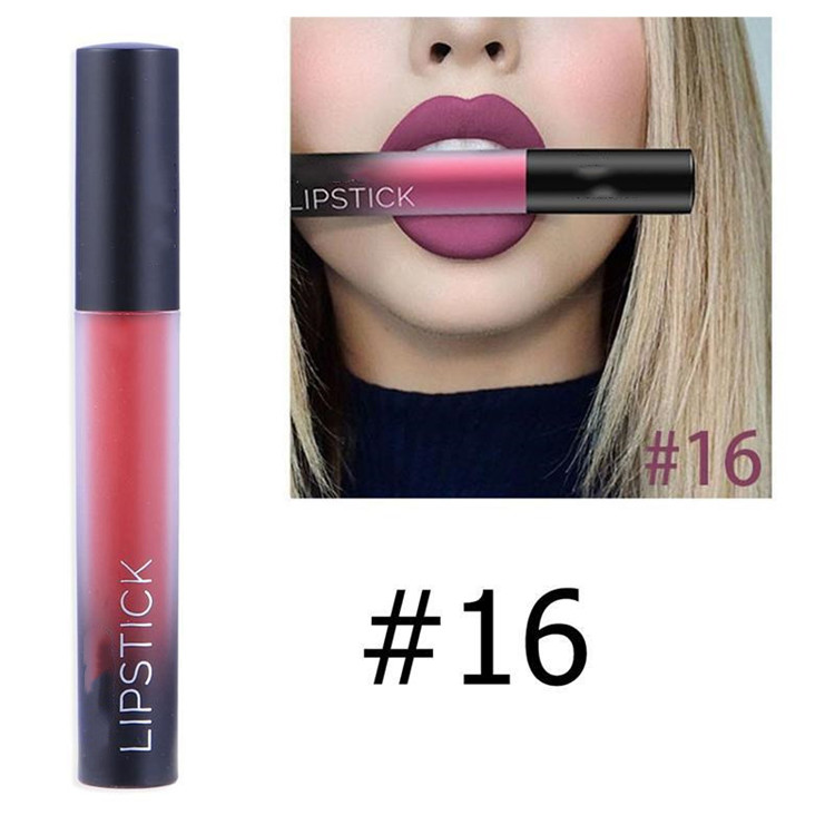 Lipstick Waterproof Long-lasting Lip Gloss All-Day Smudge Proof Cosmetics for Women