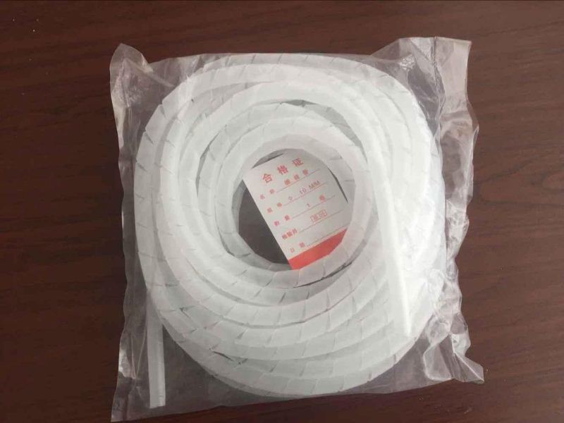 pe plastic spiral wrapping band cabling wrapping band