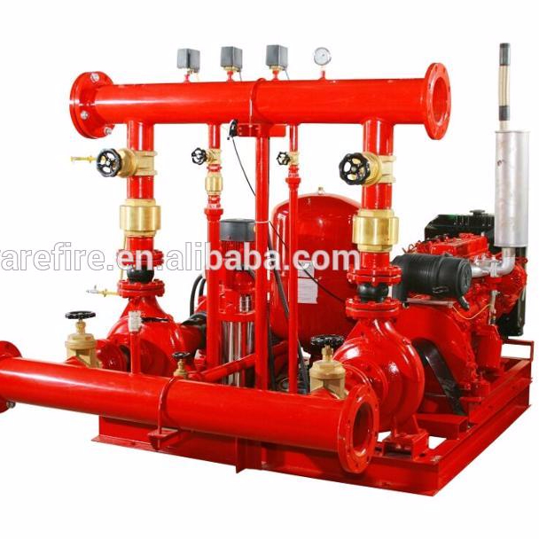 centrifugal fire fighting motor water pump for diesel engine