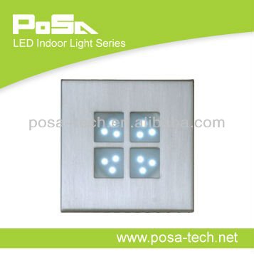 1w square shape led cabinet light (PS-DL-LED007)